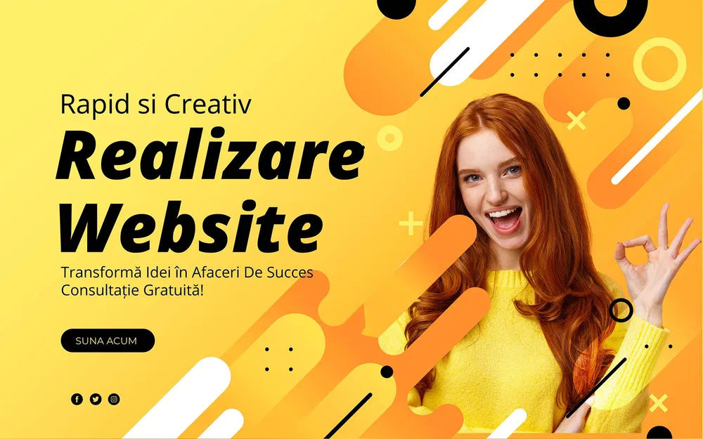 Creare site web modern, rapid si la pret accesibil foto 1