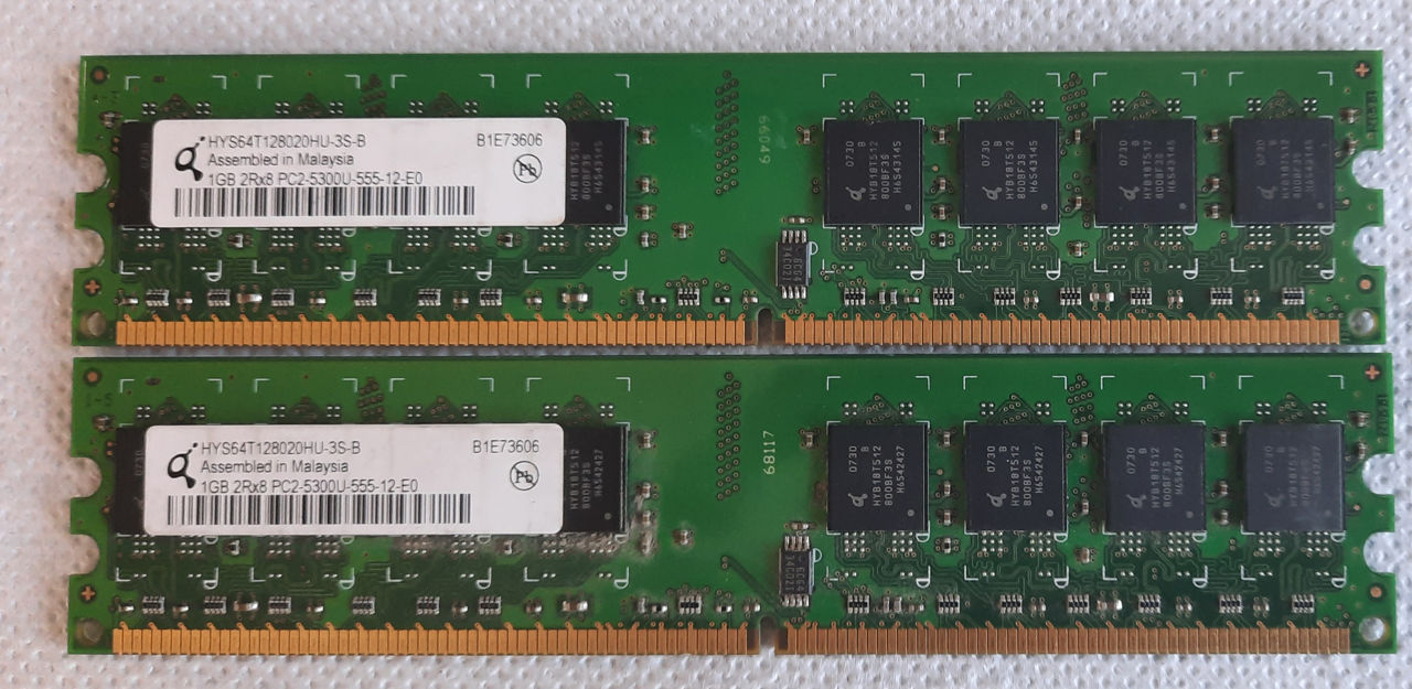 Memorie Ram 1GB DDR2 (hp) DDR4-4Gb foto 2