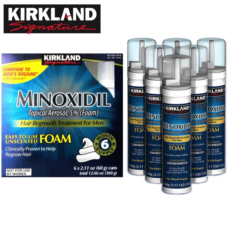 Minoxidil Kirkland Signature Solution для роста волос и бороды