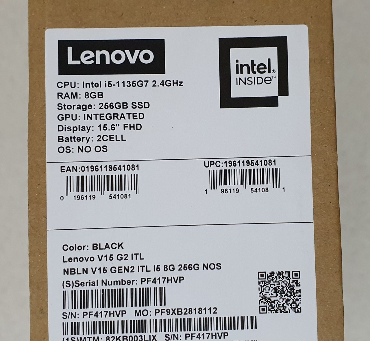 Срочно! Новый Мощный Lenovo ideapad V15. icore5 1135G7 4,2GHz. 8ядер. 8gb. SSD 256gb. Full HD iPS foto 7