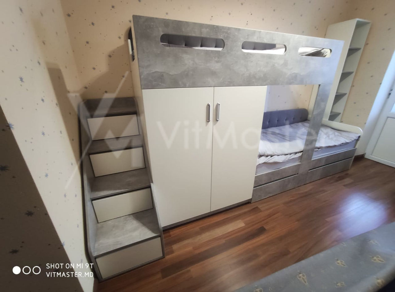 Мебель для детской комнаты по индивидуальному заказу. Mobila la comanda individuala pentru copii. foto 7