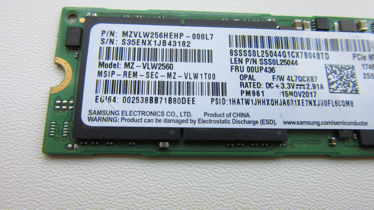 SSD 256gb M2 NVMe 2280 foto 7