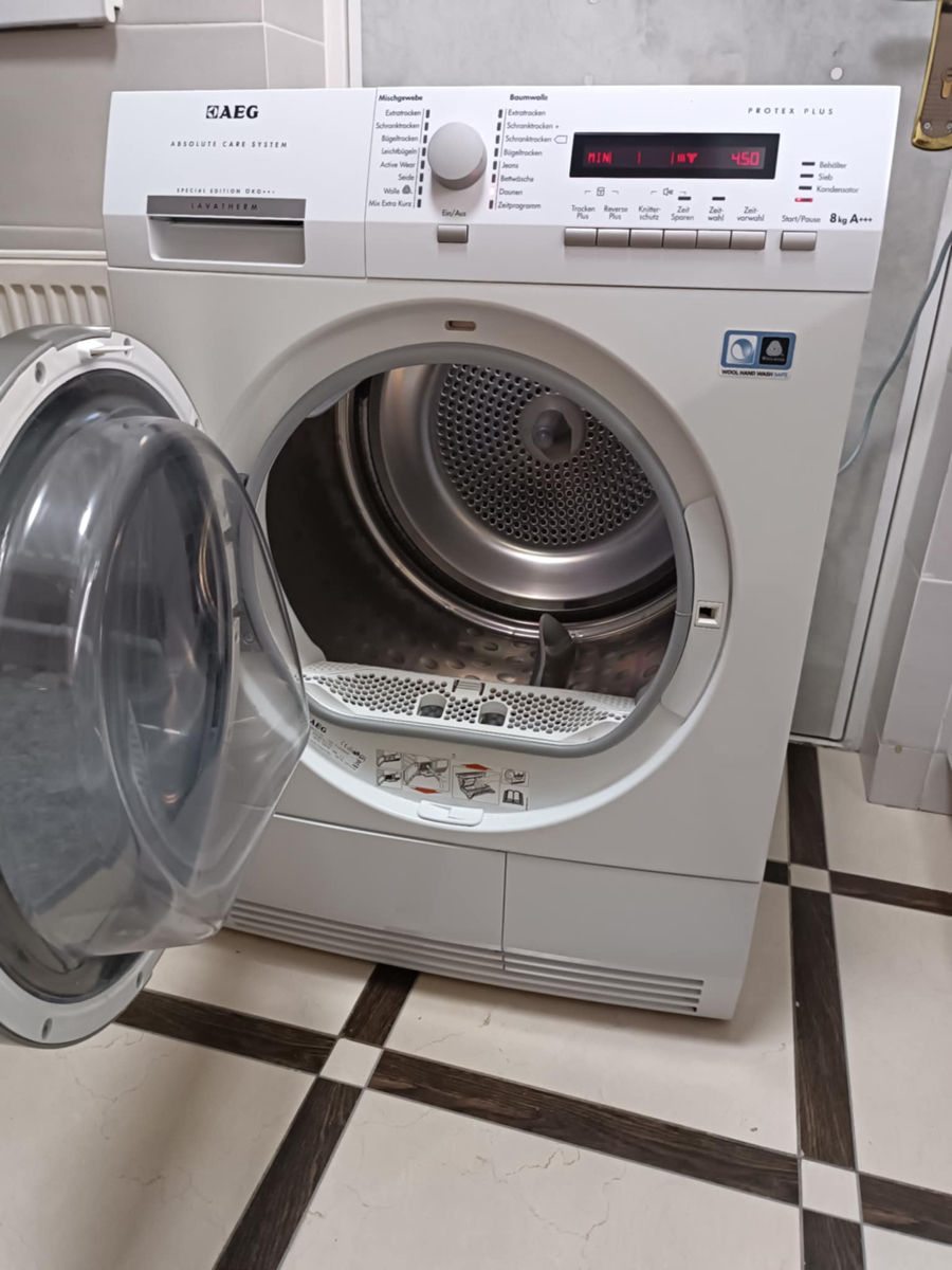 AEG uscator rufe 8kg foto 1