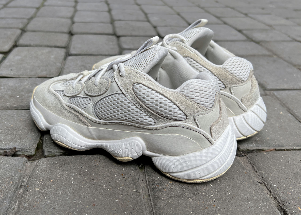 Adidas Yeezy 500 Bone White. Размер 36. Оригинал. В идеальном состоянии. foto 5
