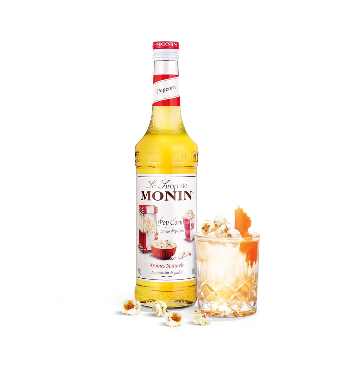 Sirop Popcorn Monin 700 Ml Gust Dulce Unt Sărat Livrare Moldova foto 0