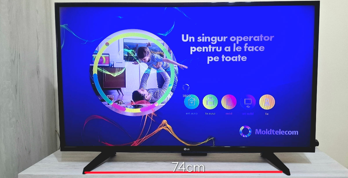 Продам LED телевизор "LG Full HD" черного цвета с диагональю 109 см в отличном состоянии.  foto 1