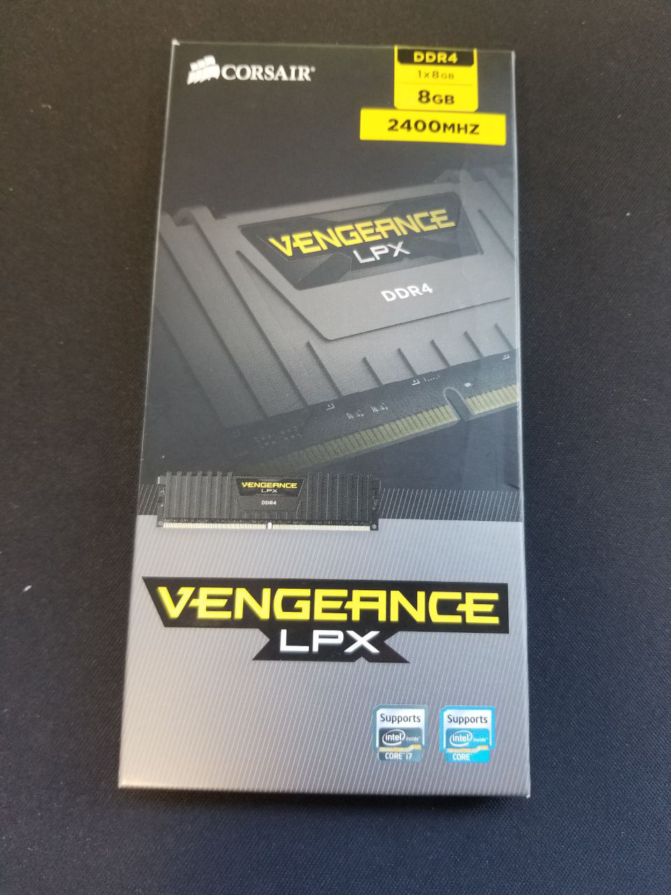 Vengeance LPX 8GB (1 x 8GB) DDR4 DRAM 2400MHz boost 2666MHz C14 Memory ...