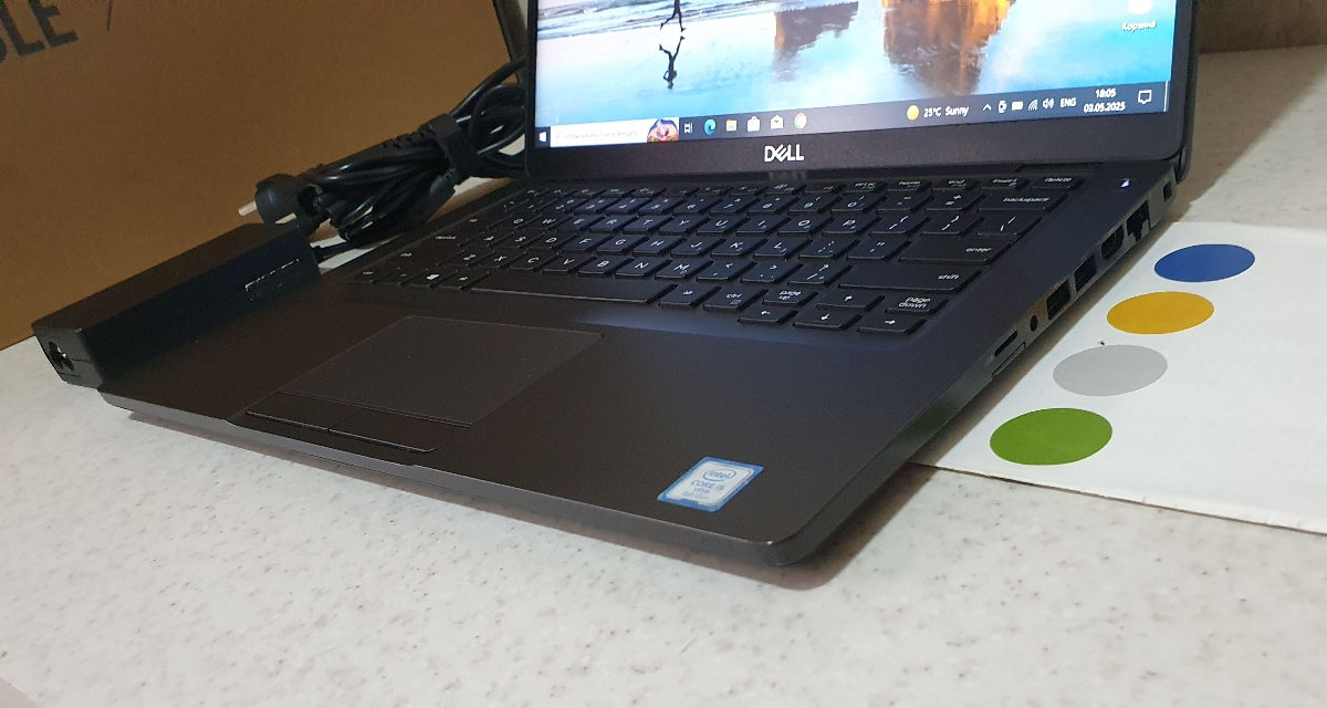 Новый Мощный DELL Latitude 5400. icore i5-8365U 3,8GHz. 8ядер. 16gb. SSD 256gb. Full HD iPS 14,2d  foto 7