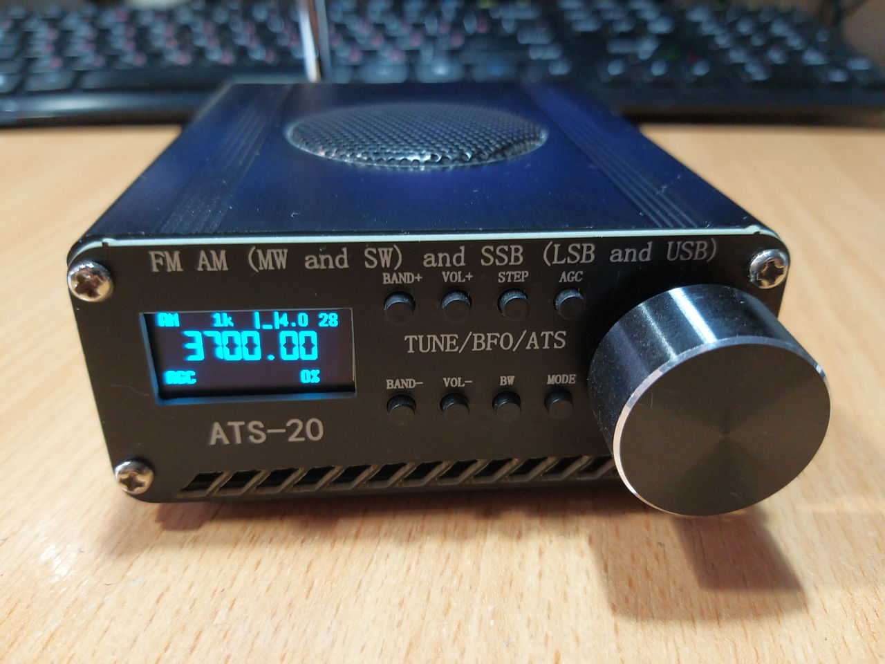 Радиолюбительский ATS-20 AM/FM/CW/SSB приемник м