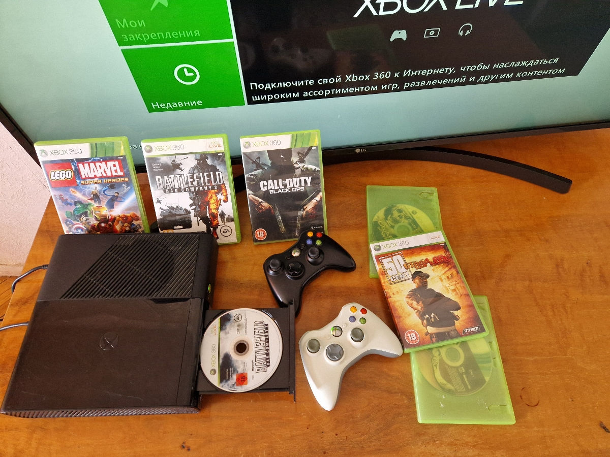 Xbox360 +игры,джостики 500 гб foto 1