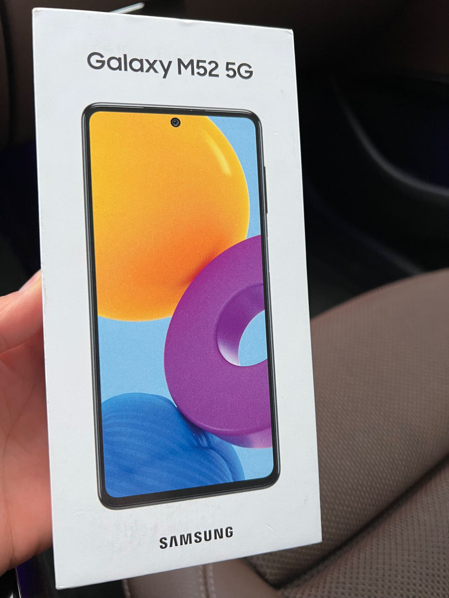 Samsung M52 128gb black