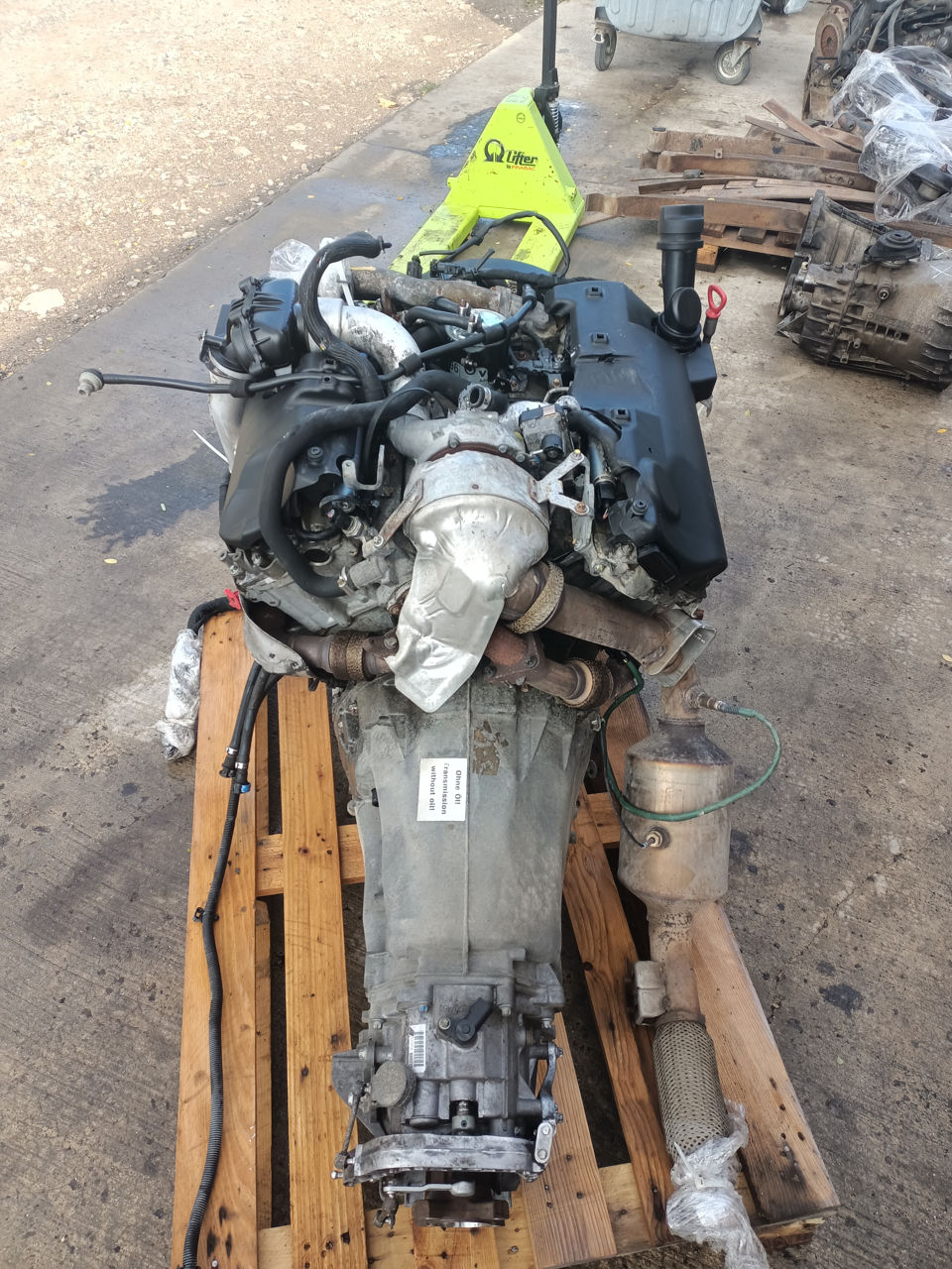 Продам двигатель Mercedes Delfin 3.0 дизель (OM 642) в сборе в отличном состоянии. foto 4