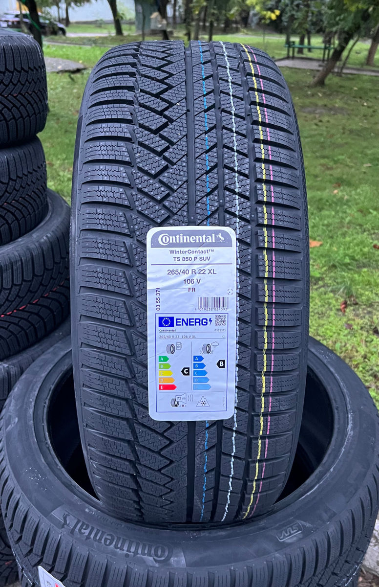 265/40 R22 Continental WinterContact TS850P Suv/ Доставка, livrare toata Moldova foto 0