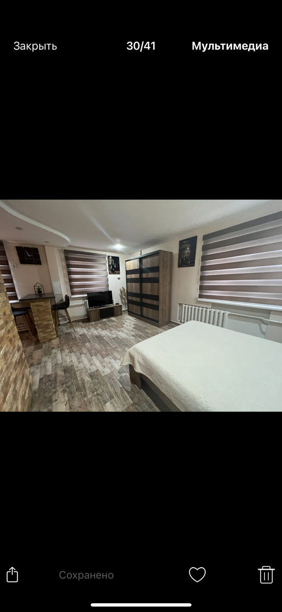 Apartament cu 1 cameră, 32 m², Podul Chișinăului, Bălți foto 3