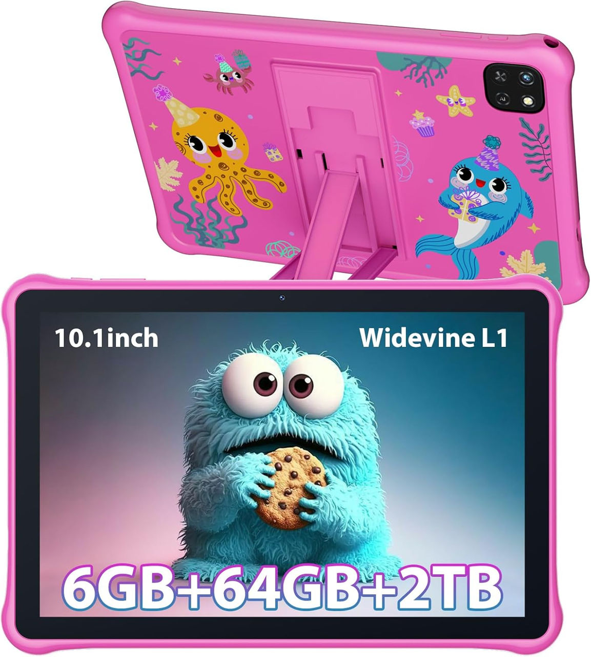 Детский планшет 10-дюймовый  6GB RAM 64GB ROM  Tabletă pentru copii foto 0