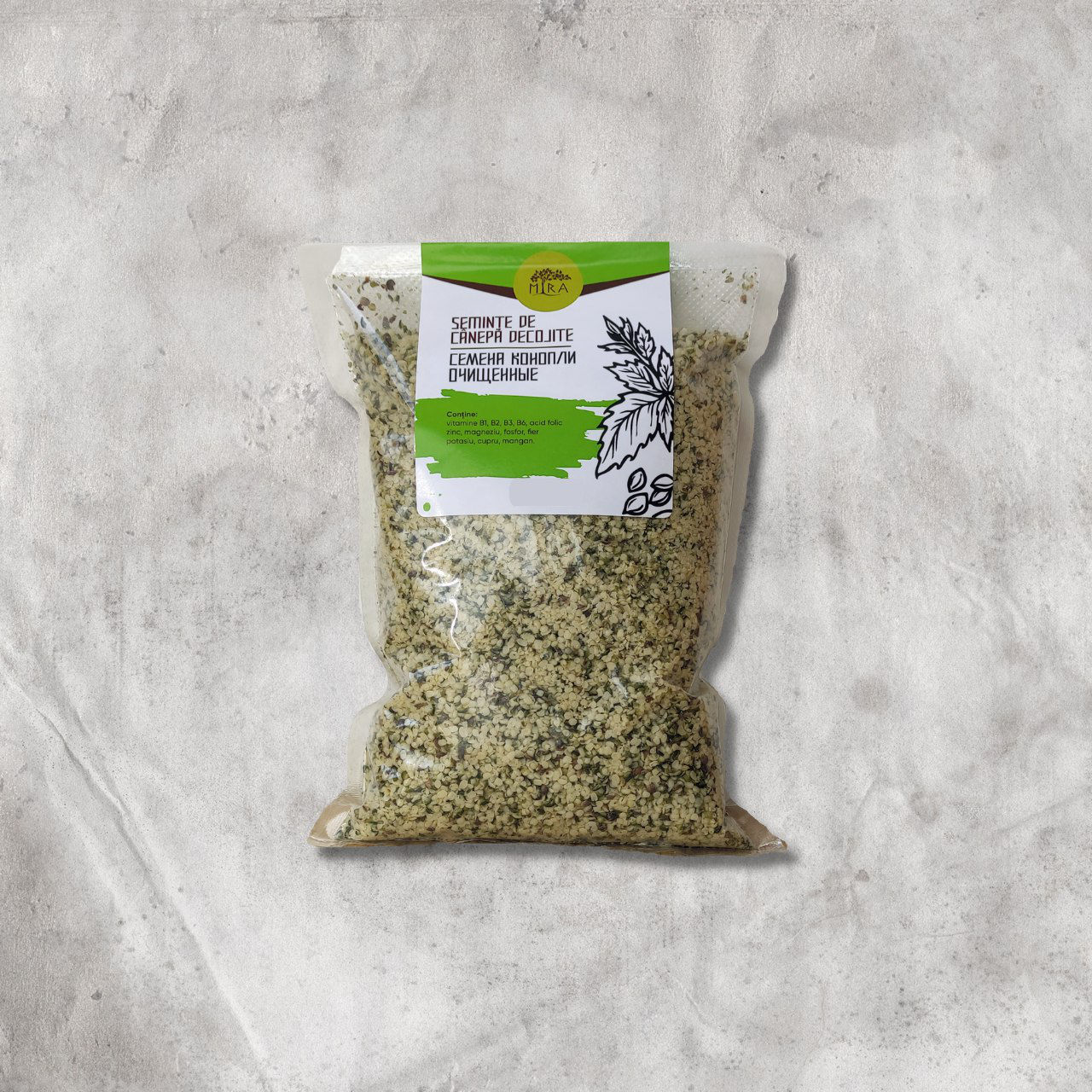 Canepa alimentara decojita / Конопля пищевая очищеная 500gr. foto 0