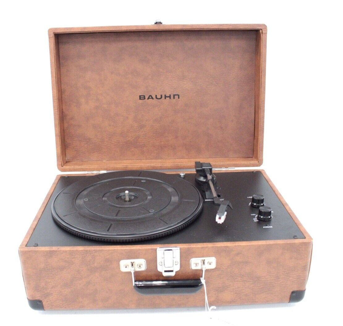Bauhn UVST-0617 Vintage Style BIG Suitcase Turntable фото 1