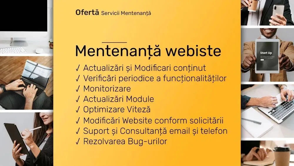 Creare site web modern, rapid si la pret accesibil foto 4