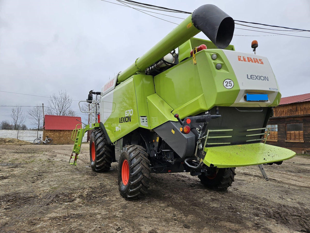 Claas Lexion 670 4X4 Montana 2014 фото 2