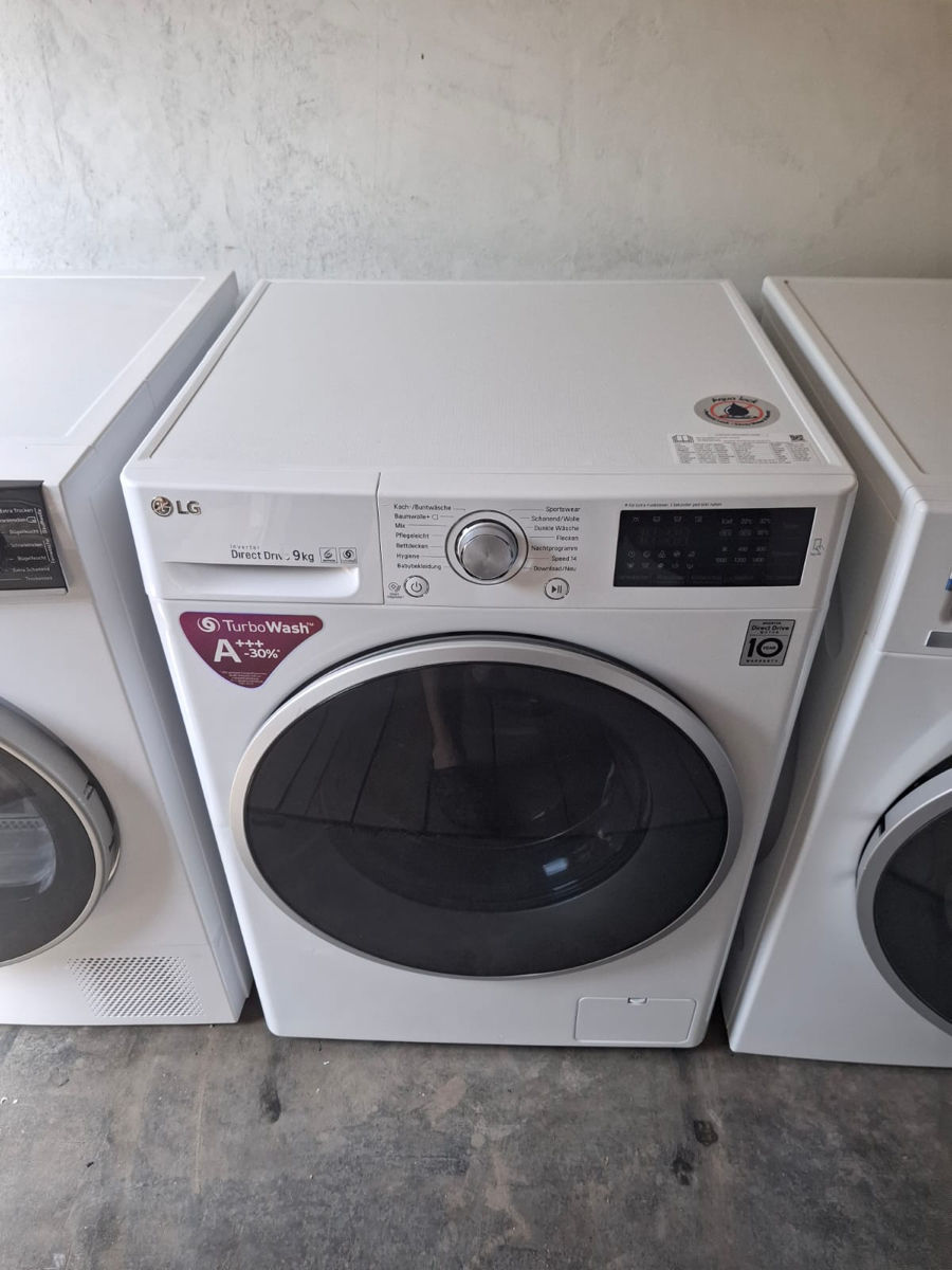 Стиральная машина на 8 кг LG с обработкой вещей паром ! foto 0