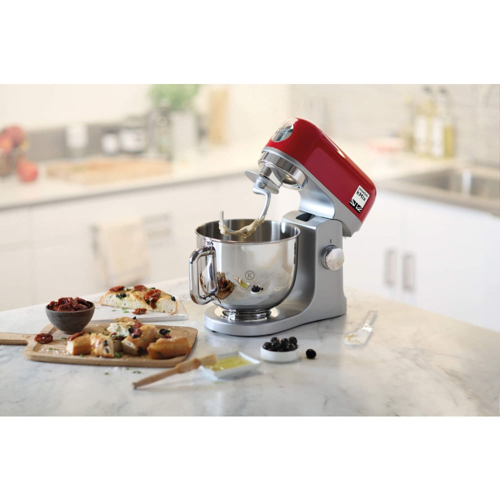 Robot de bucatarie KENWOOD KMix KMX750RD, 1000 W, vas inox 5 L, 6 trepte viteza, Promo! foto 2