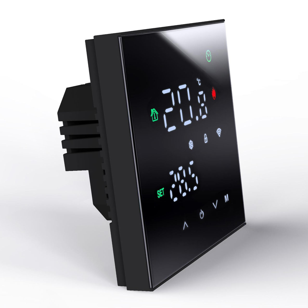 Termostat cu wifi pentru cazanul pe gaz. Tuya/Smart Life App foto 0
