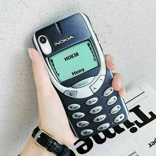 iPhone XR - силиконовый чехол (nokia 3310 style) foto 0
