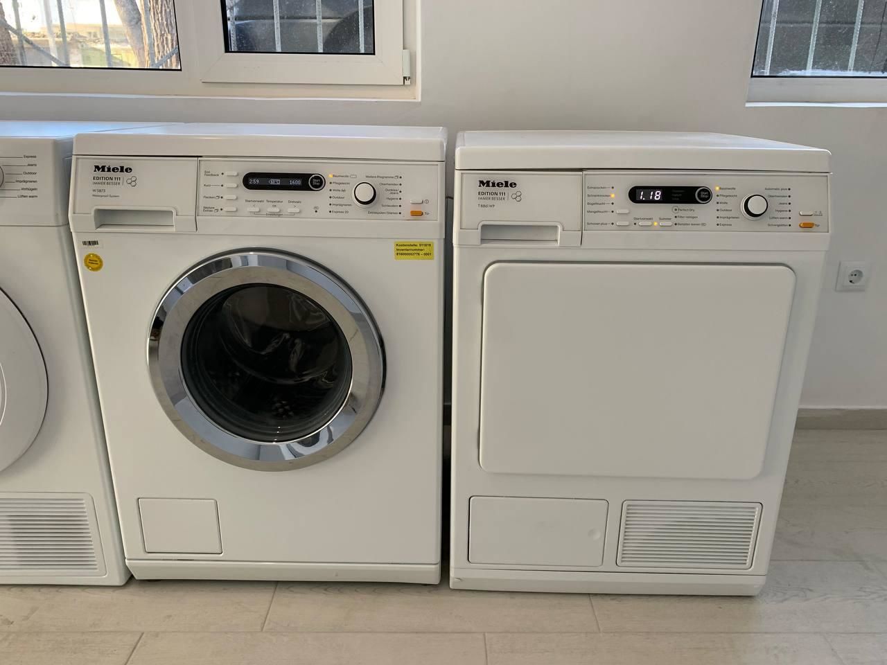 Стиральная машина Miele Edition 111 + сушка с тепловым насосом