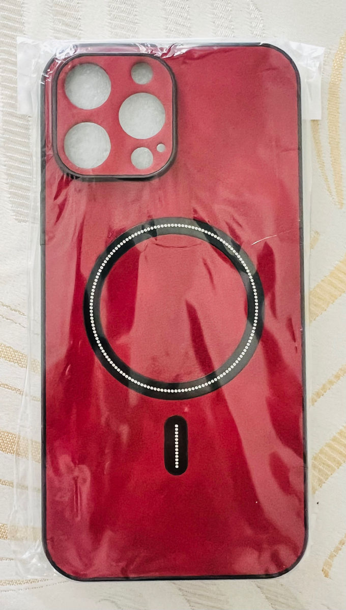 Titanium Metal Magnetic Original Color Phone Case фото 5