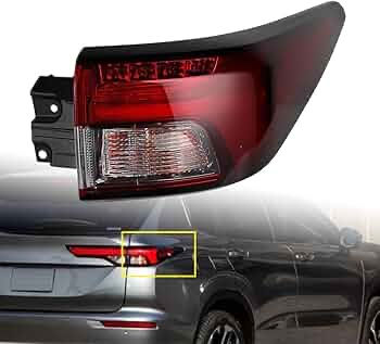 Задний правый фонарь в крыло mitsubishi outlander iv 2021-2024 г - (8330B184 / 26550W240P) foto 1