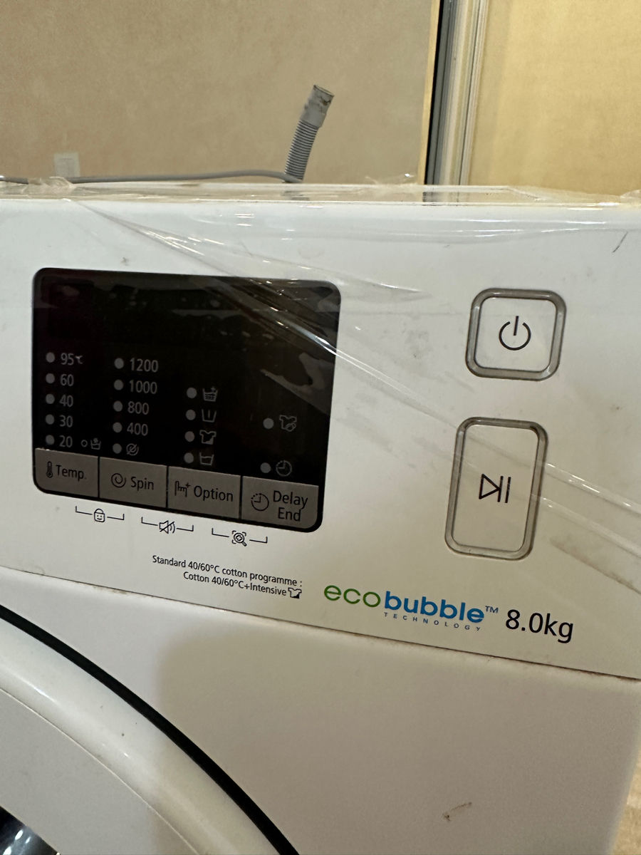 Продам стиральную машинку Samsung eco bubble на 8кг в идеальном состоянии ! foto 1