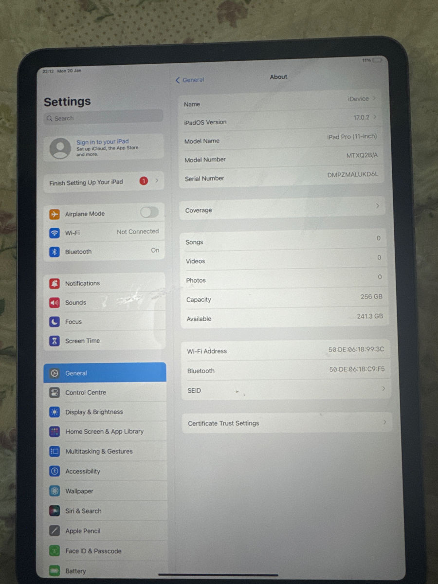iPad Pro 11 foto 2
