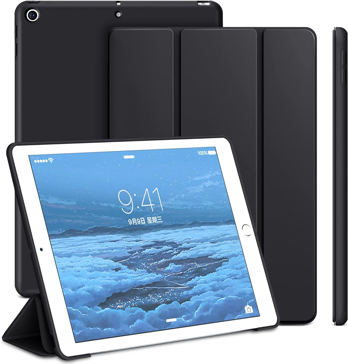 Protector ecran, huse iPad 2025-2015 Pro 12.9 11 10.5 9.7 Air Mini foto 2