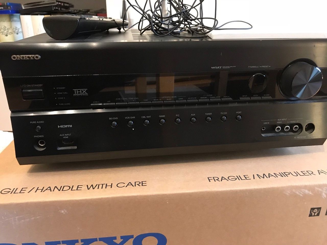 Onkyo TX-SR608, AV-усилитель ресивер. Receiver.