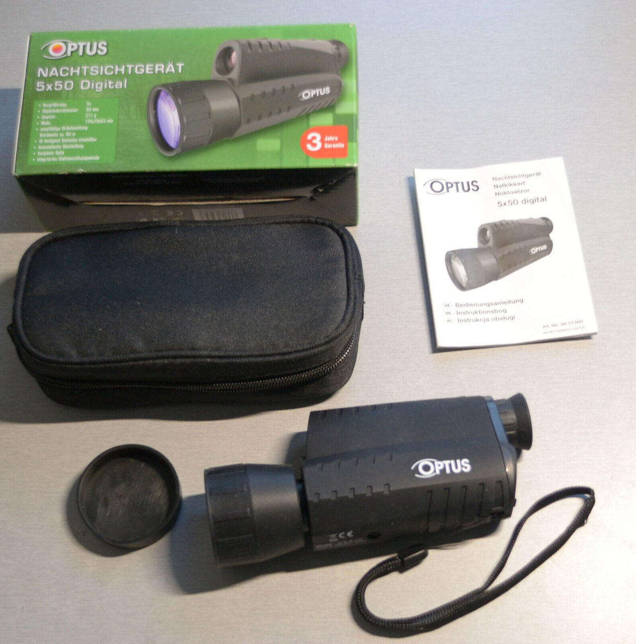 Monocular de vedere nocturnă, Optus 5x50. Прибор ночного видения foto 1