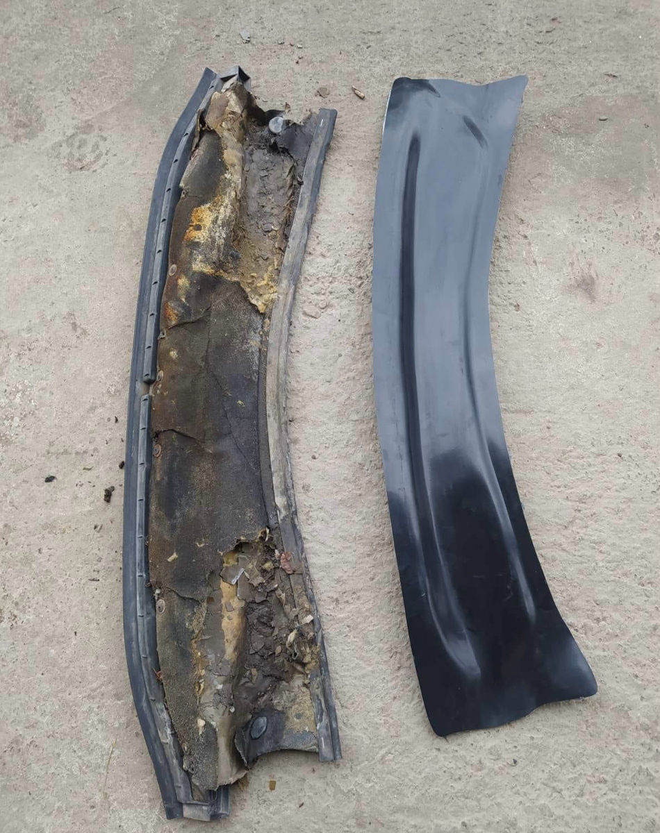 (1)Polca жабо (cu instalare în 5min) renault scenic 3,grand scenic 3,megan 2,suport de scurgere apei foto 7