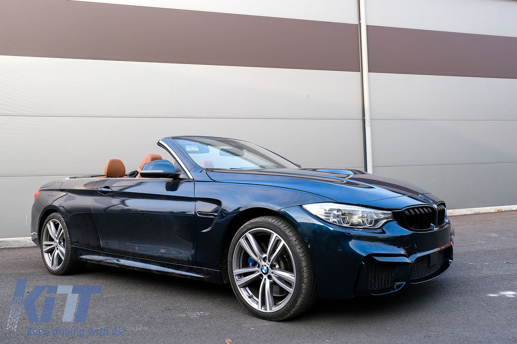 Grile M Nari BMW Seria 4 F32 F33 F36 (2013-03.2019) Negru Lucios foto 7