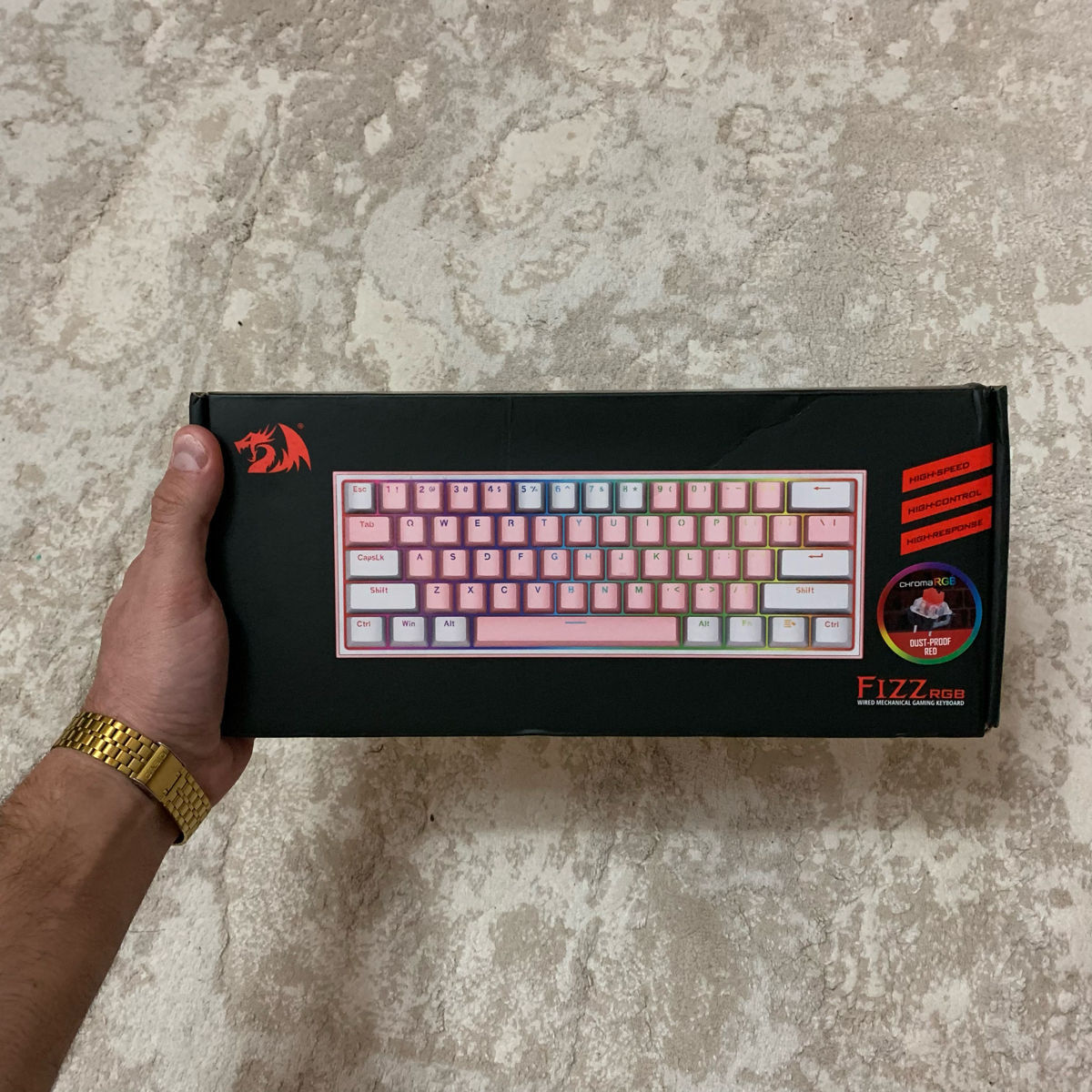 Tastatură mecanică Redragon K617 Fizz RGB / Механическая клавиатура ...
