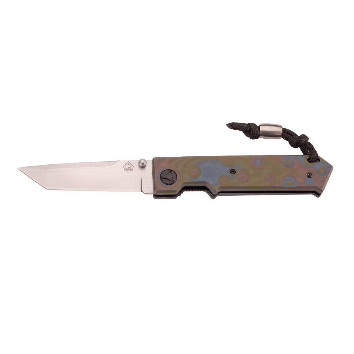 7305711 Нож KnifeTEC one-hand G-10 blue brown Puma Сталь D2 / 7305711 Нож KnifeTEC one-hand G-10 ... foto 0