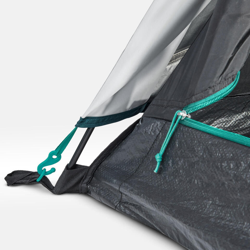 Cort camping Quechua MH100 Fresh & Black 3 pers foto 7