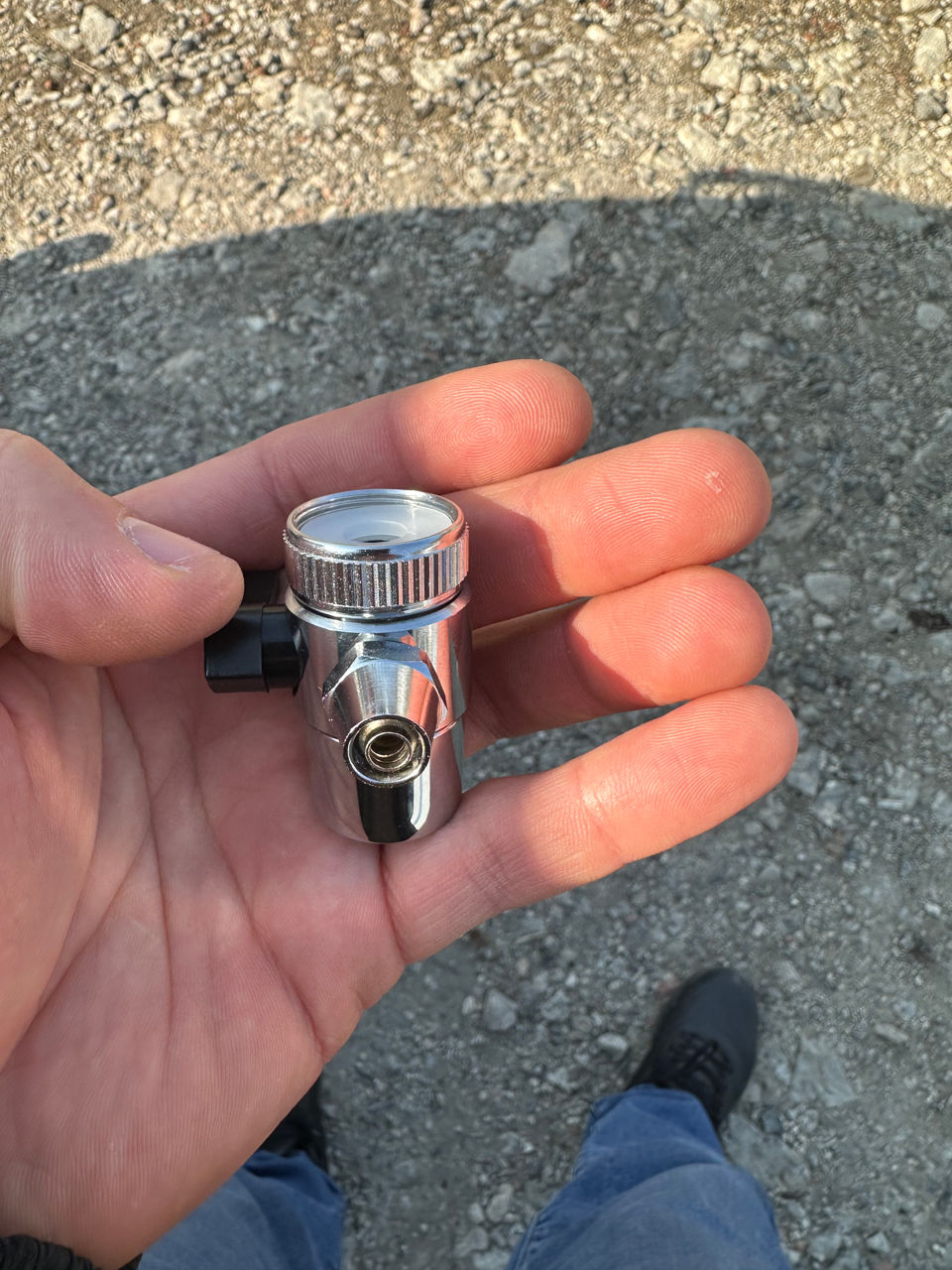 Robinet osmo adaptor baterie chiuveta filtru apa, comutator supapa adaptare pentru robinet  foto 14