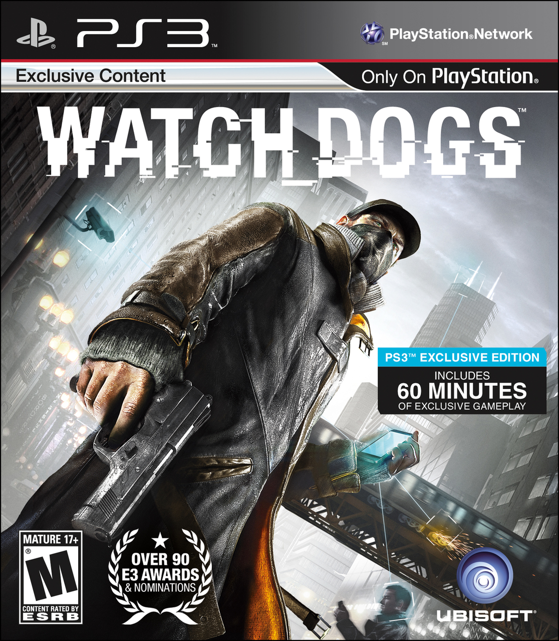 Продам диск с игрой Watch Dogs (дешево) для PS3