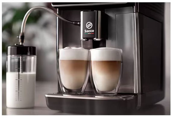Espressor automat SAECO GranAroma SM6580/20, 1.8l, 1500W, 15 bar, alb-negru  Promo! foto 5