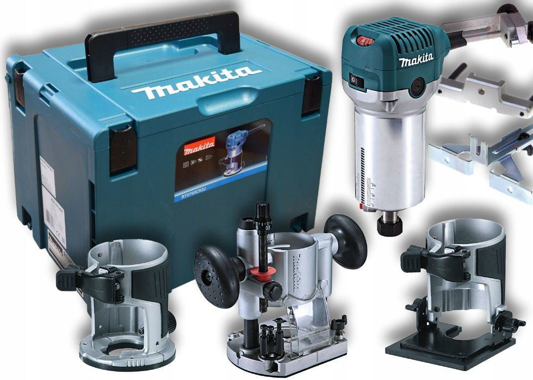 Кромочный фрезер Makita RT0700CX2J