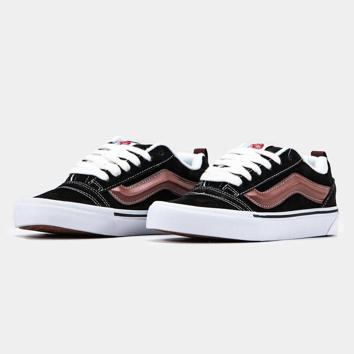 Vans KNU Skool Black/Brown Unisex foto 3