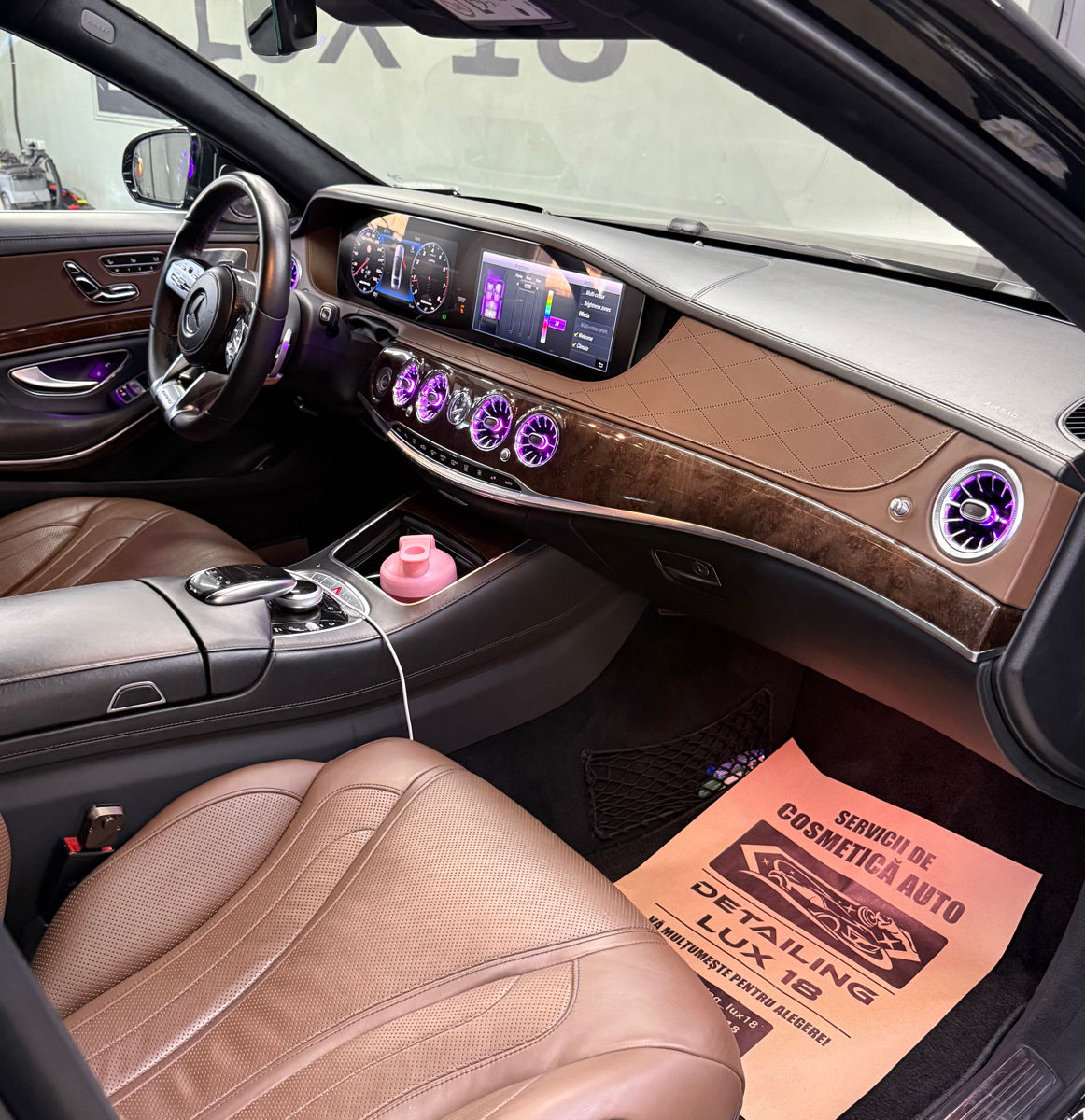 Дефлекторы W222 - Turbiene Led Mercedes S-Class, Detailing LUX18 foto 13
