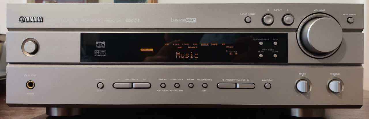 Yamaha HTR-5540RDS Как новый в идеальном состояний фото 6