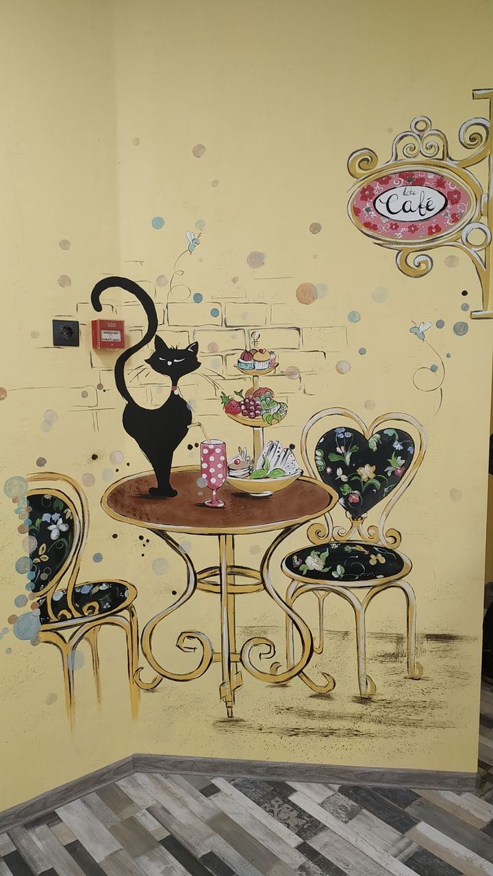 Художник /pictor /художественная роспись стен в интерьере /grafiti/ picturi pe pereti foto 7