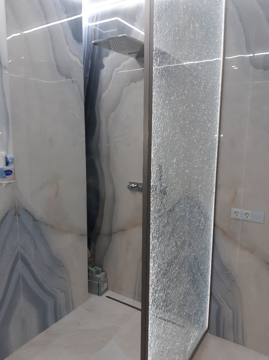 Reparatie la baie ремонт ванной комнаты foto 9