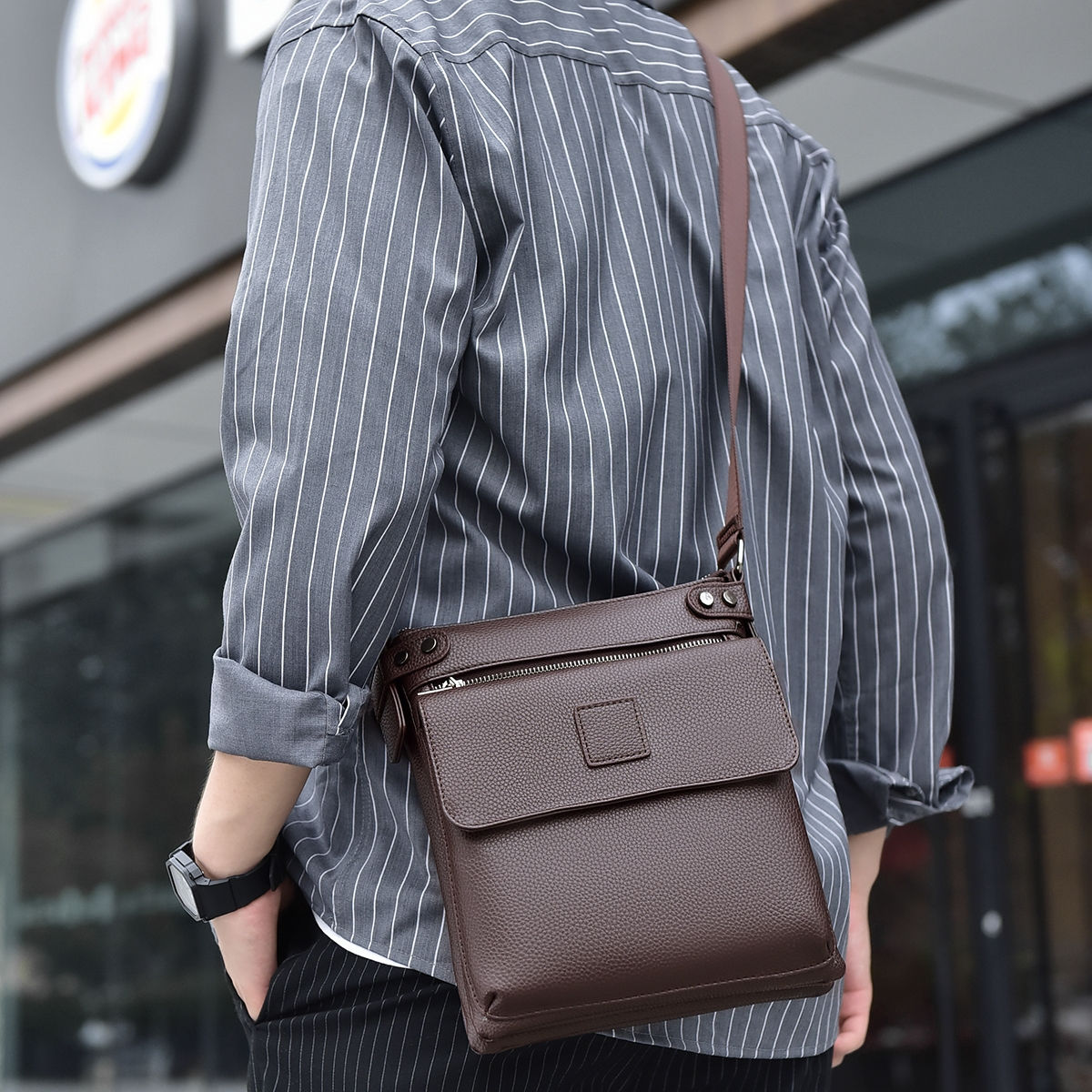 Мужские сумки. Отличное качество и супер цена! Эко-кожа (PU Leather) foto 5